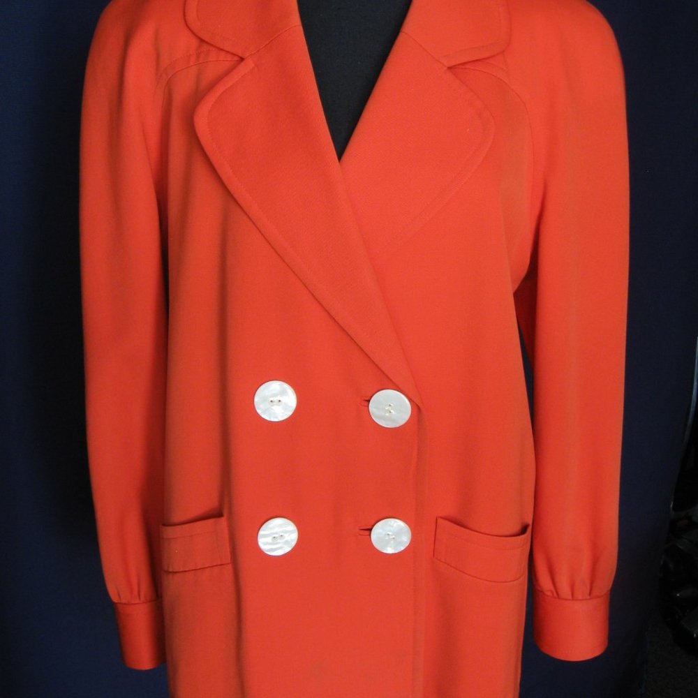 Saks Fifth Ave  Orange Jacket